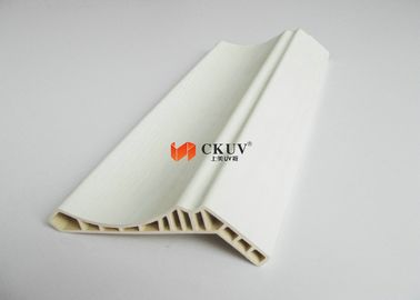 Decorative MDF Skirting Line , PVC WPC Profile Extrusion Line For Laminate Floor