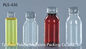 Capsule / Pill Pharmaceutical PET Bottles Clear Plastic Bottles With Lids