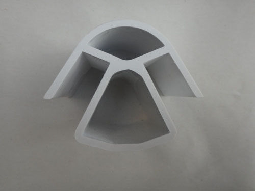 Customized shape PVC / ABS plastic extrusion profiles For Refrigerator