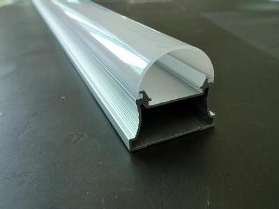 PC LED light diffuse cover milky , PMMA Profile PC LED lampshade milky