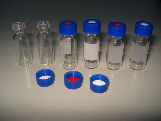 PTFE Silicone Septa Bonded Caps For Professional Manufacture