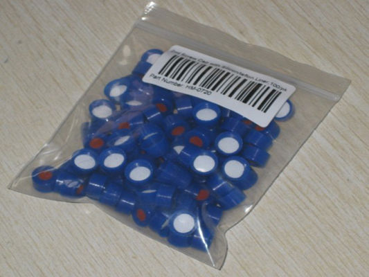 Silicone Septa PTFE Open Top Screw Cap With High Performance